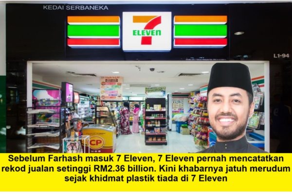 Farhash Wafa Salvador Letak Jawatan Pengerusi 7-Eleven