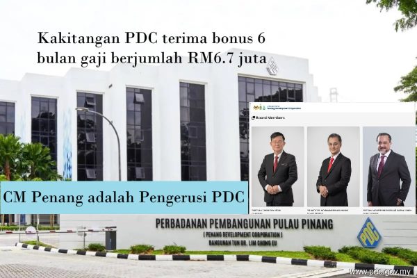 Secara Purata Seorang Dapat RM19,085.71 Bila PDC Umum Bonus Enam Bulan Gaji