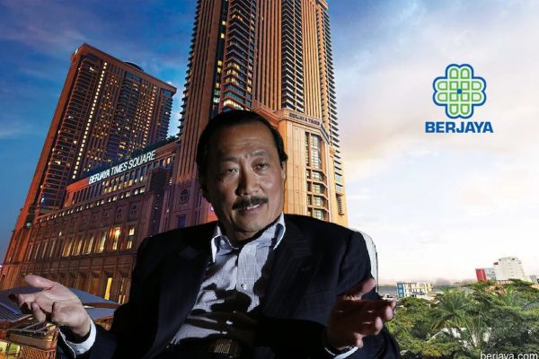 Berjaya Corporation Bhd Rugi RM92.34 juta