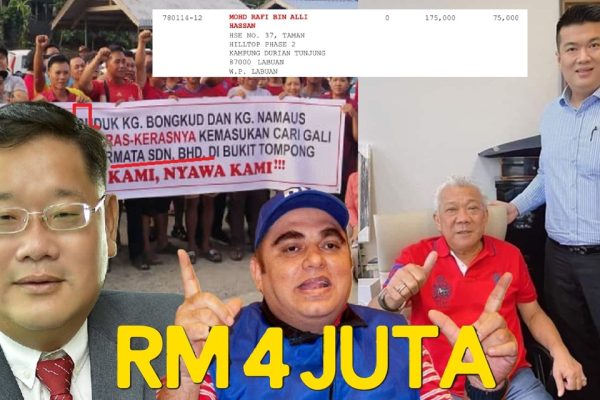 TERBONGKAR LAGI: Bung Moktar & Rafi Hassan terima RM4 Juta daripada Taikun Singapura Pek Kok Sam