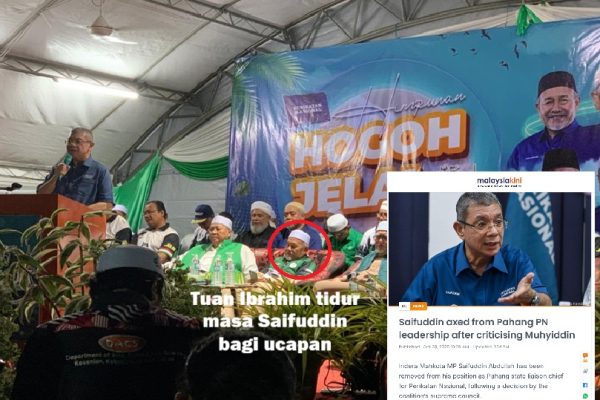 Kocak Jelai, Yang Tumbang Sebenarnya Adalah Saifuddin Abdullah